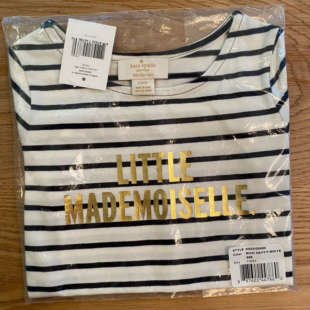 Girls Kate Spade New York Shirt